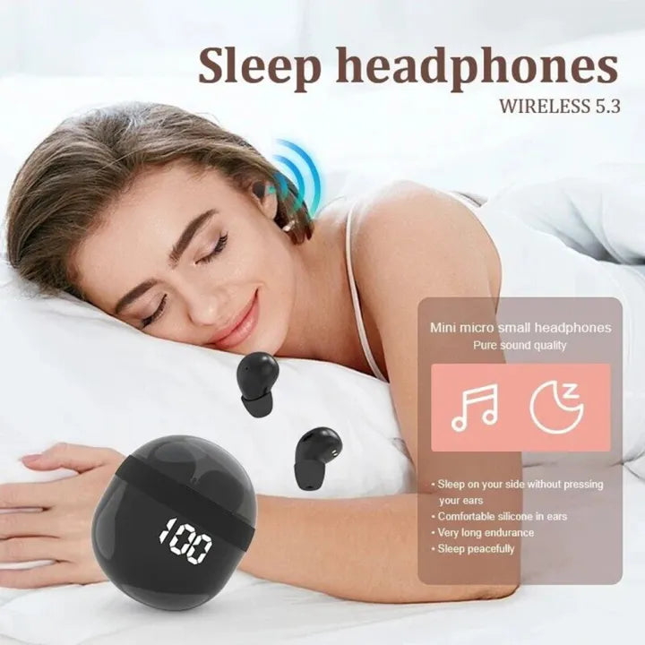 SK18 Invisible TWS Mini Wireless Bluetooth Earphones