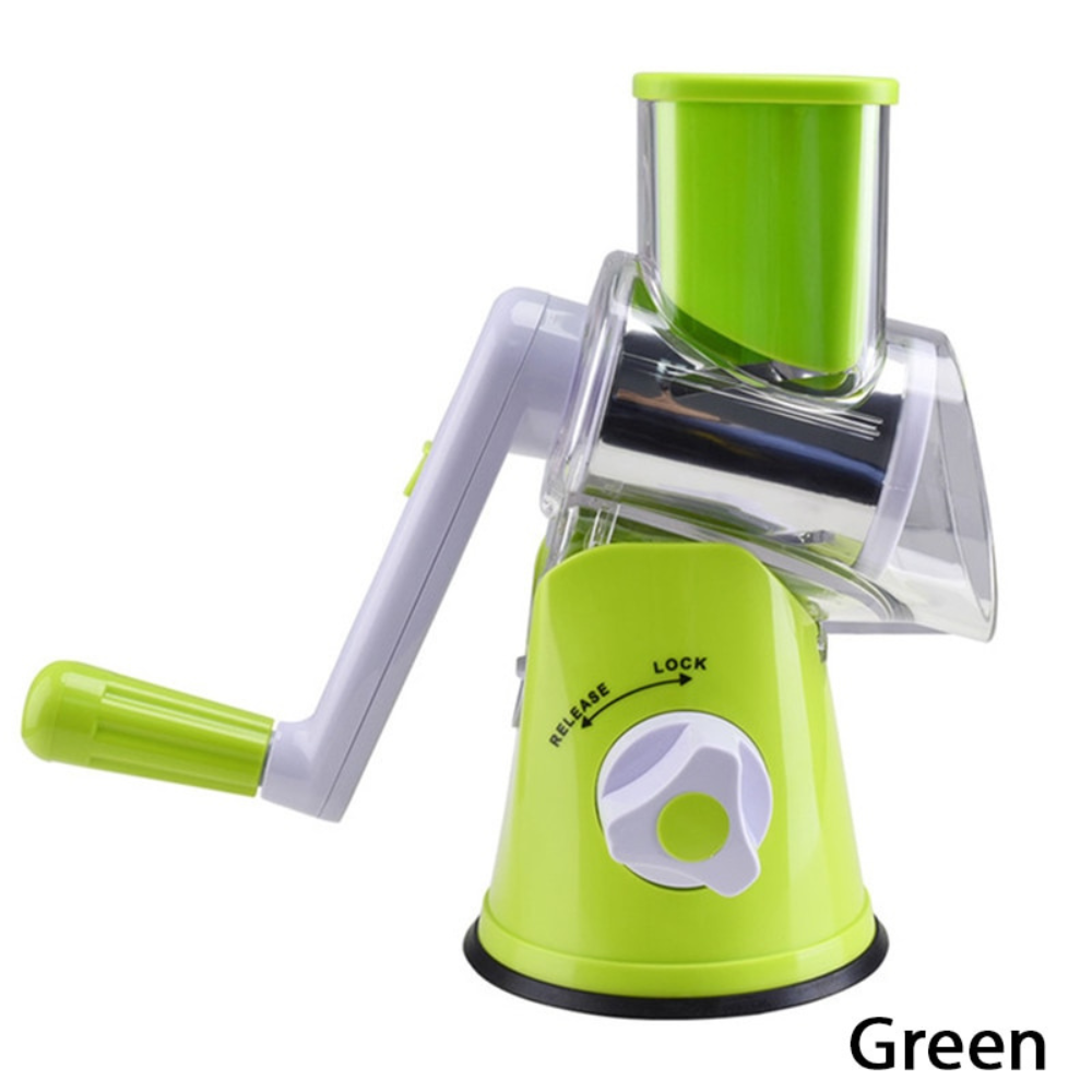 Versatile Rotary Cheese Grater & Vegetable Slicer - aero revive 2