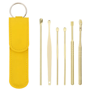 Ear Wax Cleaning Kit, 6 Pcs Ear Pick Tools