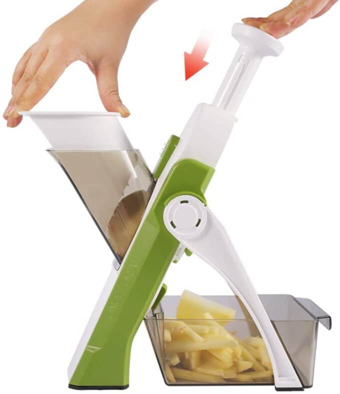 4 In 1 Adjustable Multi-function Vegetable Cutter & Chopper